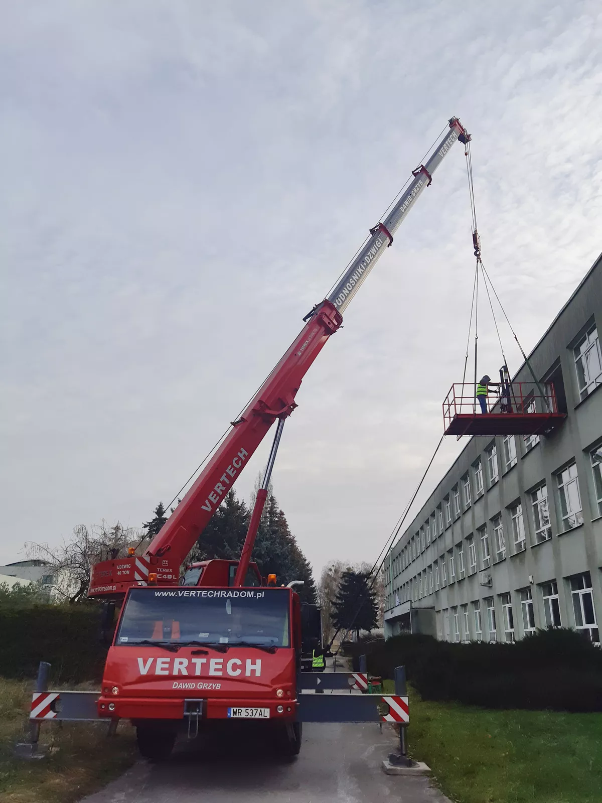 Dzwig 40 ton Radom - galeria