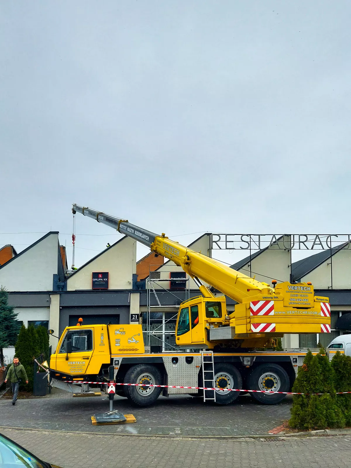 Dźwig 50 ton - galeria prac Radom