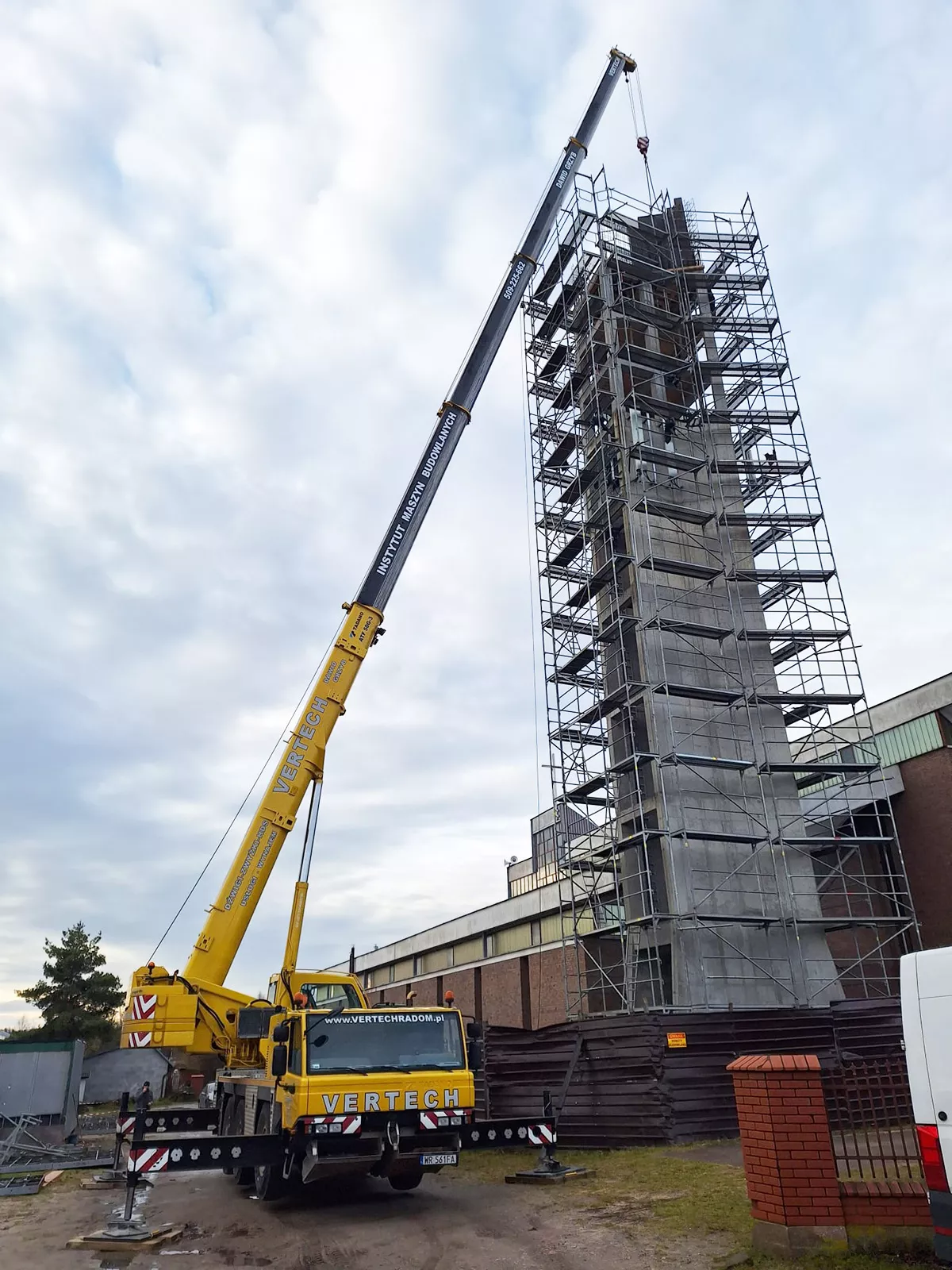 Dźwig 50 ton - galeria prac Radom