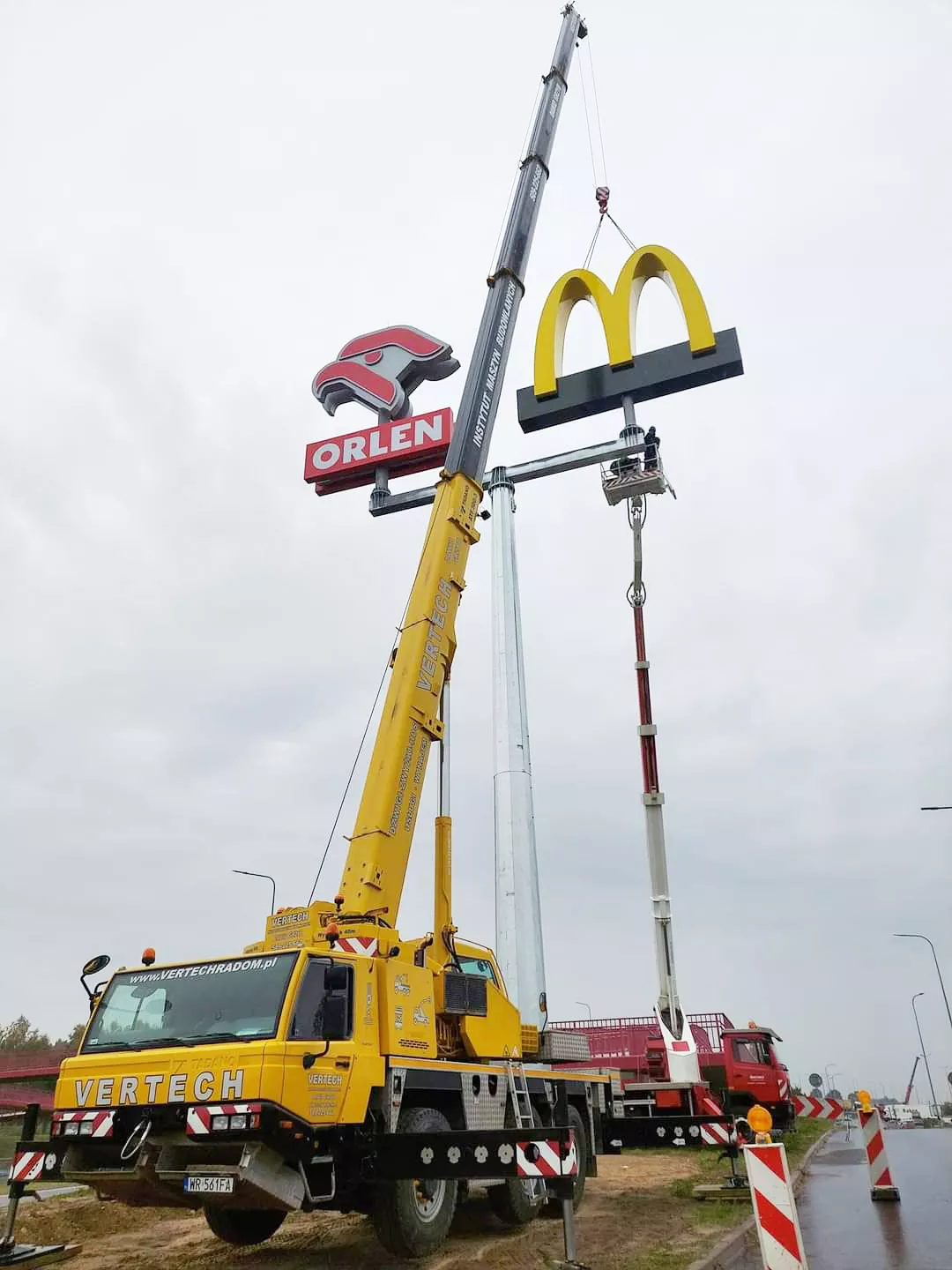 Dźwig 50 ton - galeria prac Radom