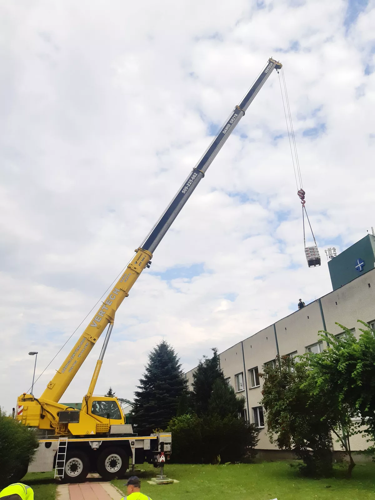 Dźwig 50 ton - galeria prac Radom