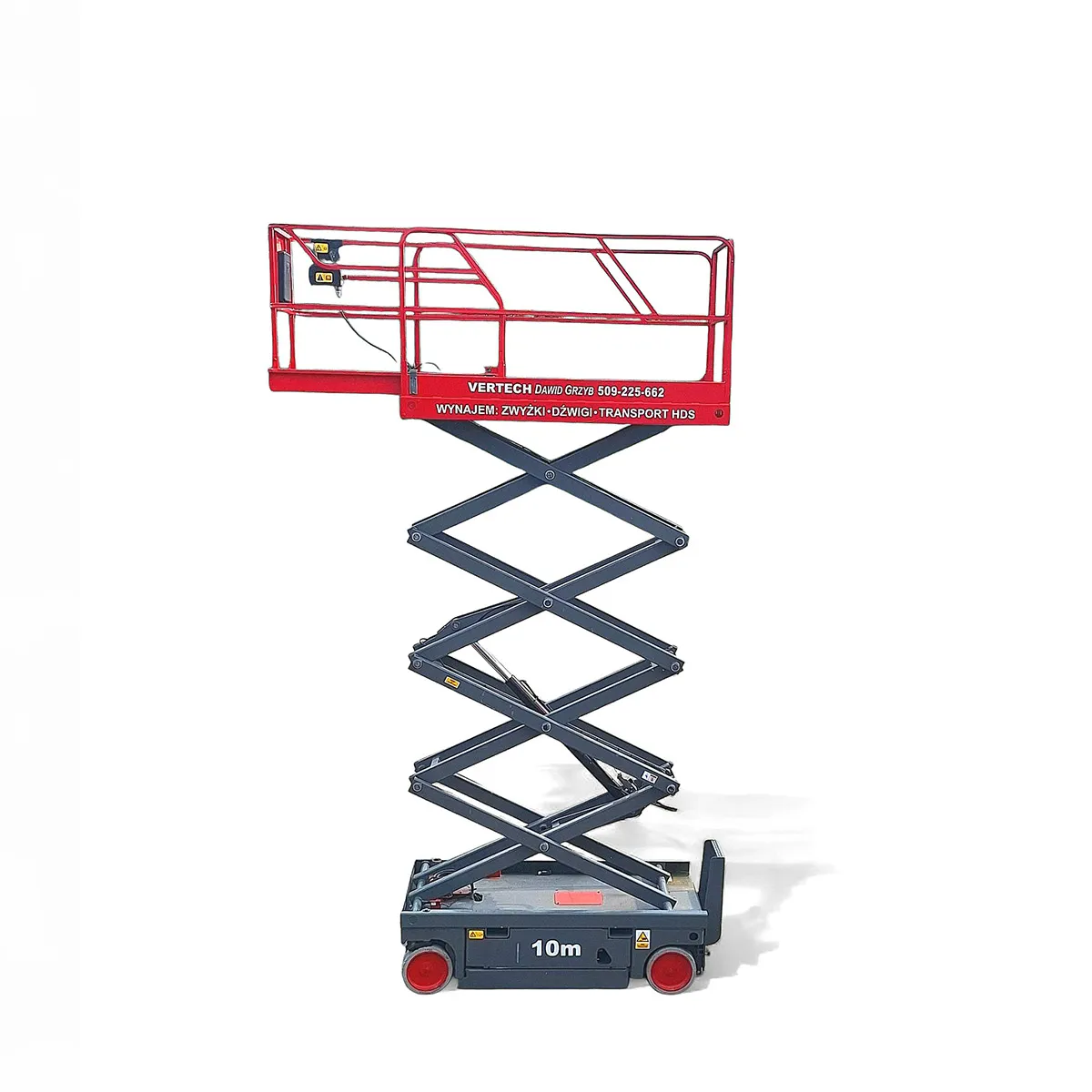 Podnośnik nożycowy elektryczny 10m