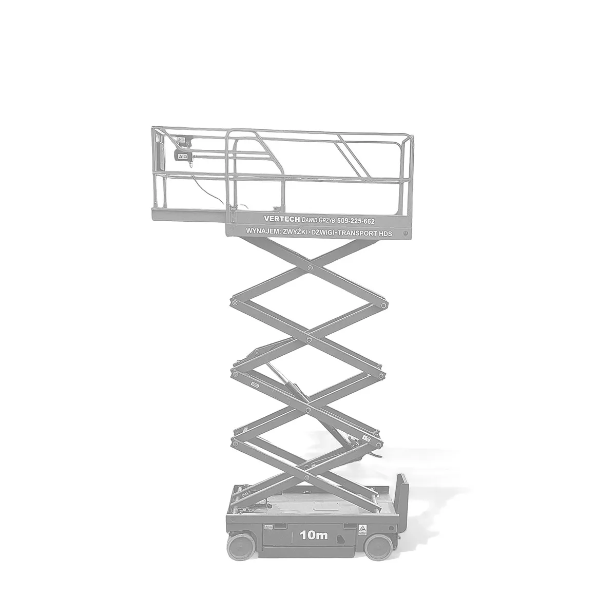 Podnośnik nożycowy elektryczny 8m